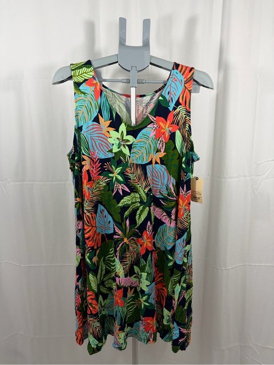 St. John's Bay Dresses & Skirts - NWT St. John’s Bay Women’s Size XL Tropical Floral V-Neck Tank Dress